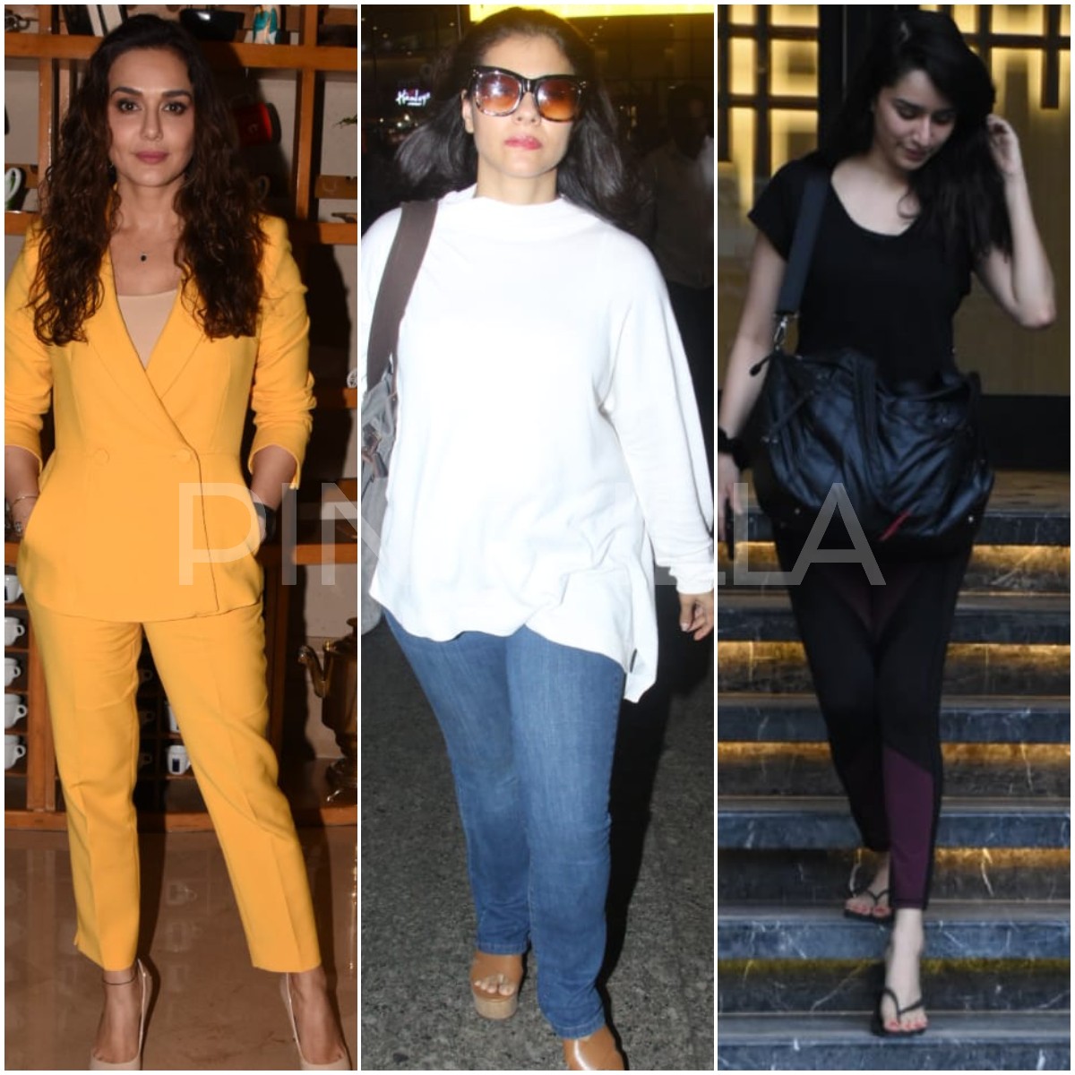 Photos: Kajol, Preity G Zinta and Shraddha Kapoor go out and about in Mumbai